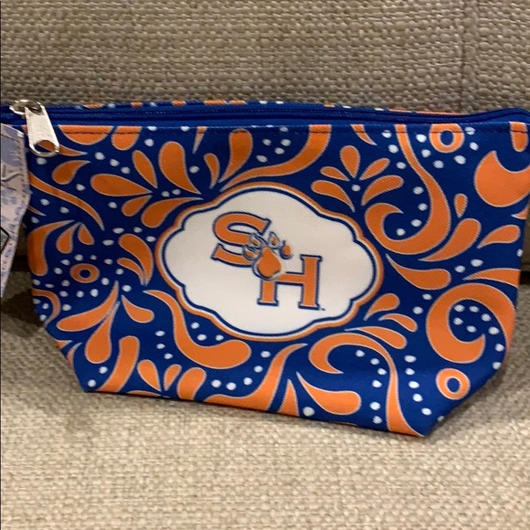 SAM HOUSTON UNIVERSITY ZIPPERED BAG